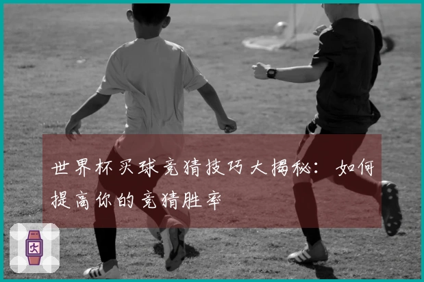 世界杯买球竞猜技巧大揭秘：如何提高你的竞猜胜率